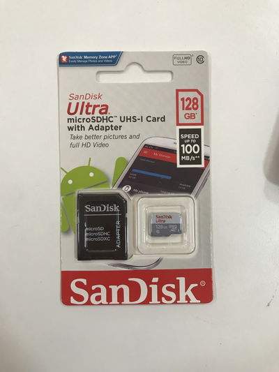Memoria sandisk 128gb