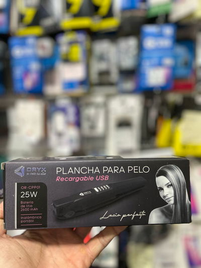 Plancha de pelo recargable Oryx