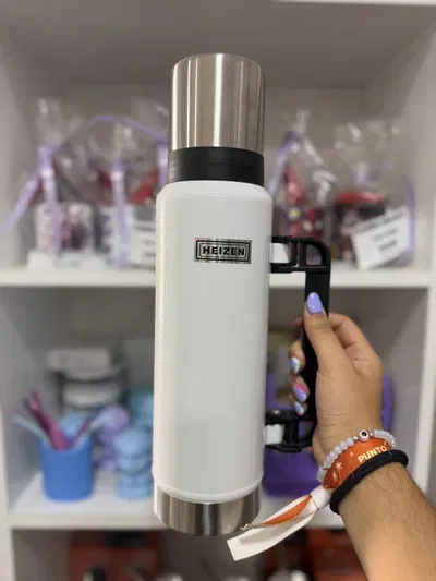 Termo heizen 1.2L con manija-Vibra de Paz