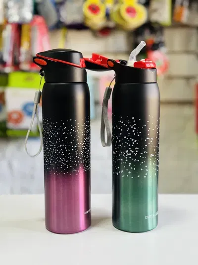 Botella térmica antivuelco 500ml-Vibra de Paz