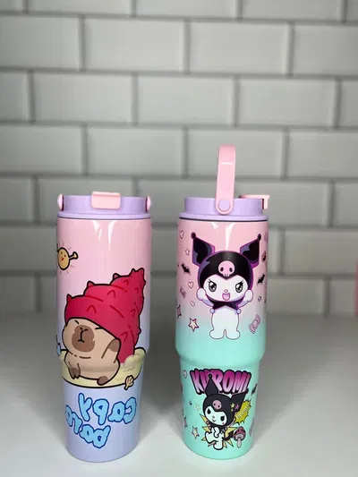 Botella térmica con manija personajes-Vibra de Paz