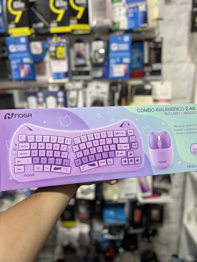 Combo inalámbrico Noga, Teclado + Mouse NKB-6600