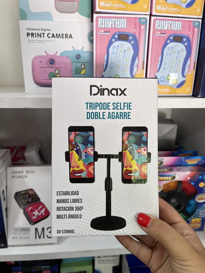 Trípode doble agarre dinax