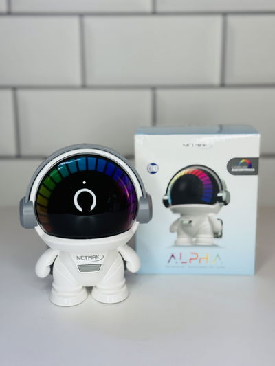 Parlante astronauta con luces BT