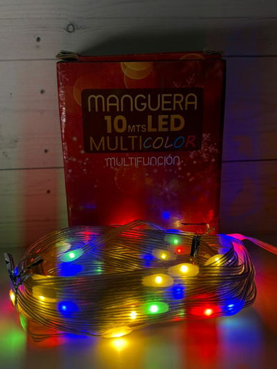 Luz Manguera MULTICOLOR 10mts ss-231