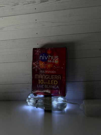 Manguera 10 metros de luz blanca LED SS-231