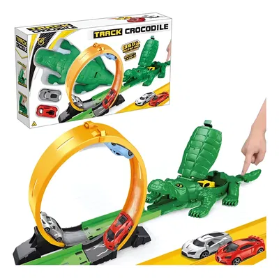 Pista de auto cocodrilo 