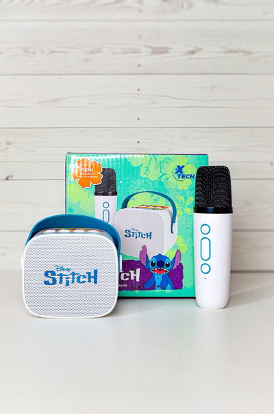 Stitch Karaoke Kit , Parlante + Microfono