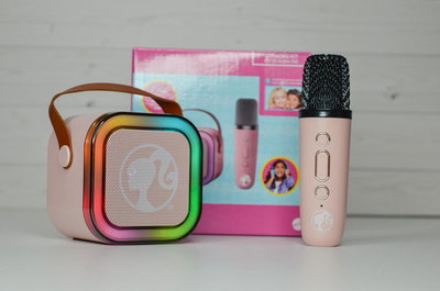 Barbie Kit Karaoke, Parlante + Microfono