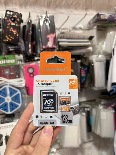 Memoria 128 GB adaptador SD + Micro SD