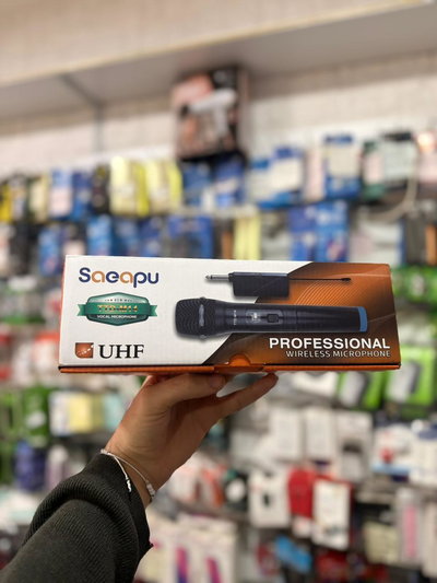 Microfono Inalambrico Saeapu Profesional / karaoke