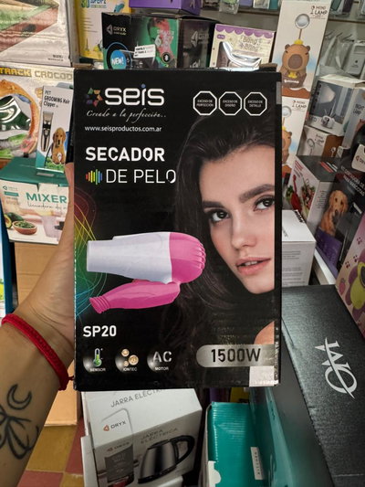 Secador de Pelo plegable SEIS SP-20