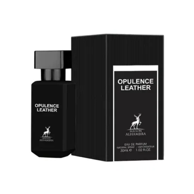 Opulence Leather 30ml Perfume Masculino Maison Alhambra