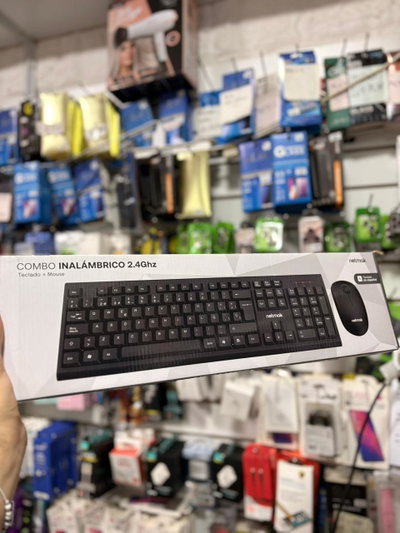 combo inalambrico teclado + mouse Netmak NM-KB760