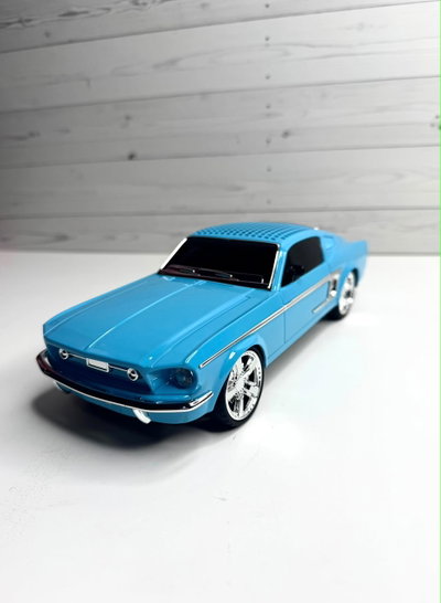 Mustang Celeste parlante auto OM-1967