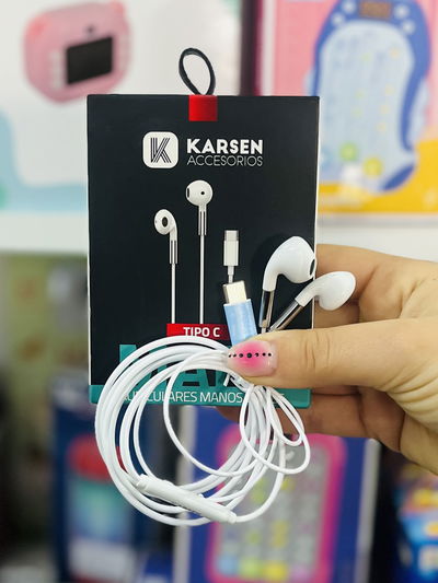 Auriculares Karsen mars tipo C 