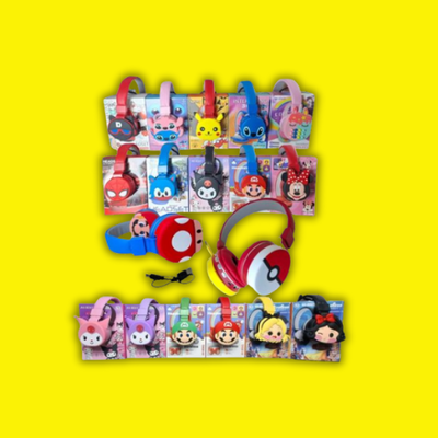 Auriculares vincha personajes AH-806