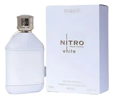 Dumont Nitro White 100ml perfume masculino