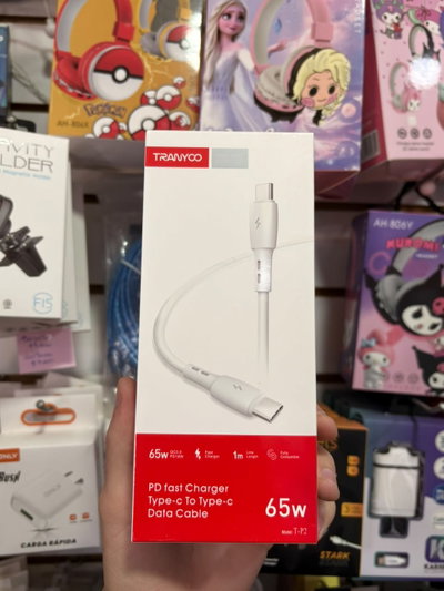 Cable C a C 65W carga rápida Tranyoo 1M