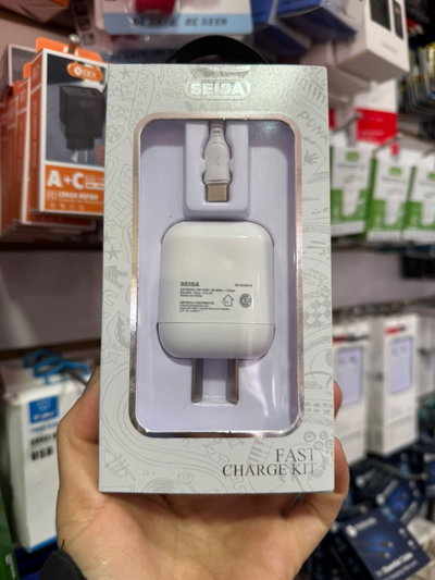 Cargador tipo C Seisa 2.1A
