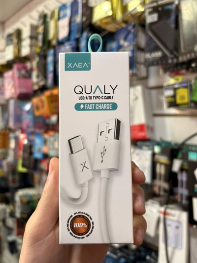 Cable USB a tipo C Qualy 1M