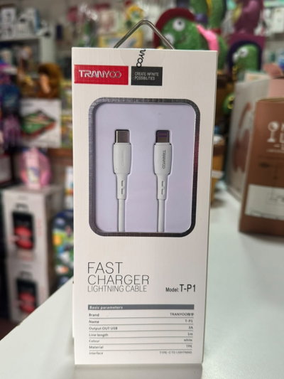 Cable USB C a Lightning carga rápida Tranyoo