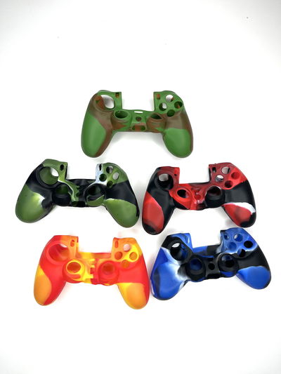 Funda silicona PS4 camuflada 
