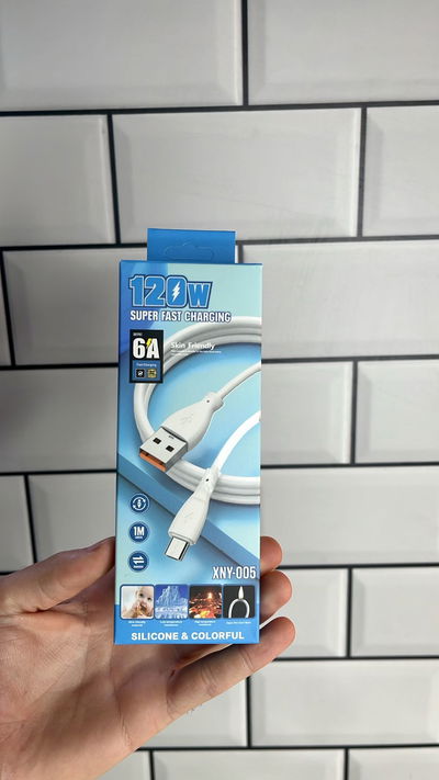Cable USB tipo C 120W