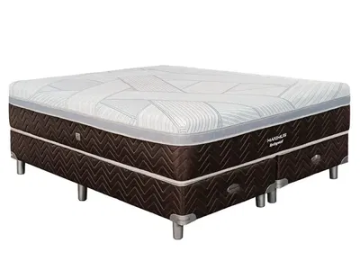 Conjunto Sommier Springwall Maximus S.King