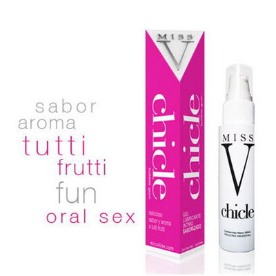 Gel Lubricante Íntimo chicle Miss V 50 ml.