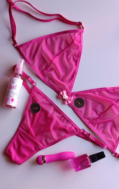 KIT MICROTUL FUCSIA