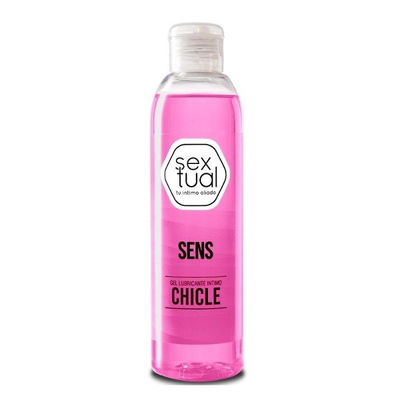Gel Sabor Chicle Lubricante Intimo 200 Ml Sextual