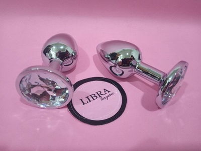 PLUG ANAL PLATEADO S