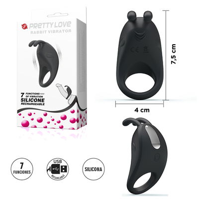 Anillo vibrador rabbit