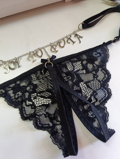 TANGA ABIERTA PERSONALIZADA