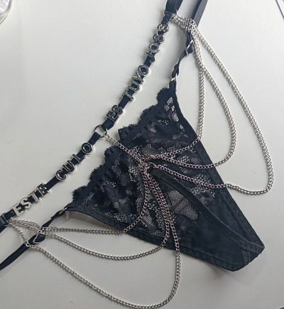 TANGA CADENAS PERSONALIZADA