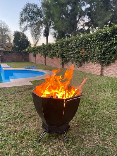 FOGONERO " CUP " . AIRE LIBRE.