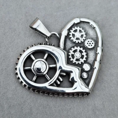 Dije Corazón Motor Fierrero ●AQ●