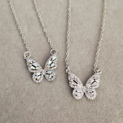 Collar Mariposa strass