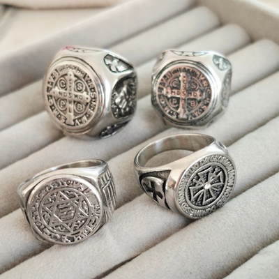 Anillo Macizo Talle 18 ●AQ●