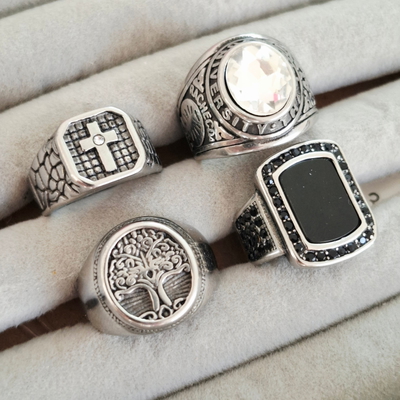 Anillo Macizo Talle 19 ●AQ●