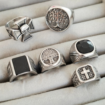 Anillo Macizo Talle 17 ●AQ●