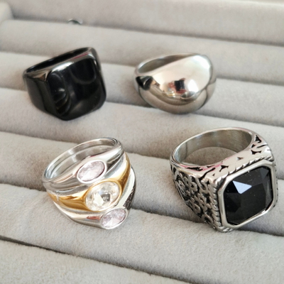 Anillo Macizo Talle 18 ●AQ●