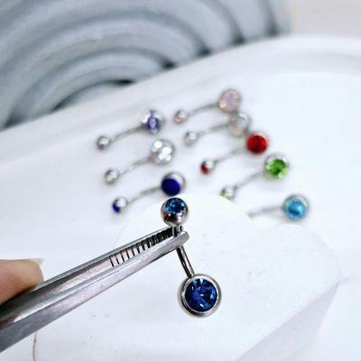 Ombligo doble Strass Grande ●AQ●