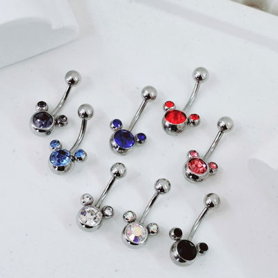 Piercing Ombligo Mickey ●AQ●