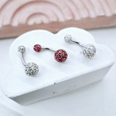 Bolita de Fuego Piercing Ombligo ●AQ●