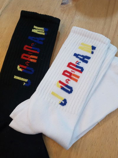 Medias de algodón simil deportivas 