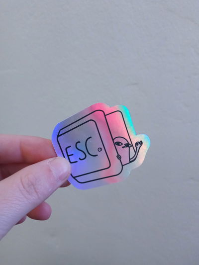 Vinilo holográfico ESCAPE