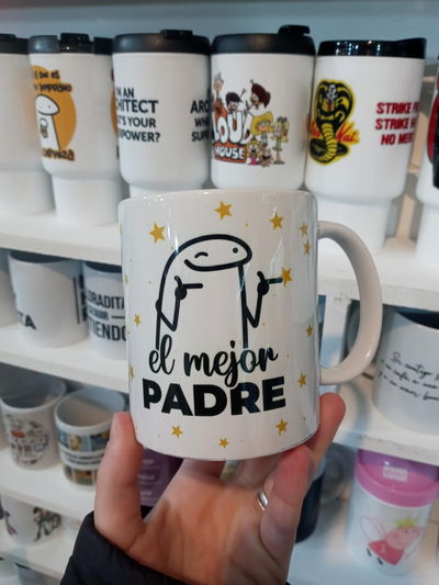 TAZA CERÁMICA FLORK ESTRELLAS