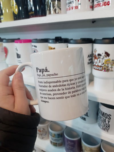TAZA CERÁMICA DEFINICIÓN PAPÁ